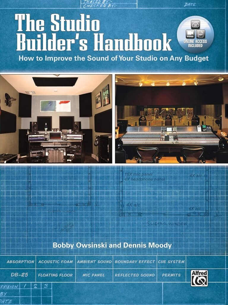 Owsinski bobby the studio builder's handbook book/dvd +dvd: How to Improve the Sound of Your Studio on Any Budget