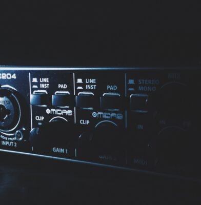 Grabadora o interfaz de audio