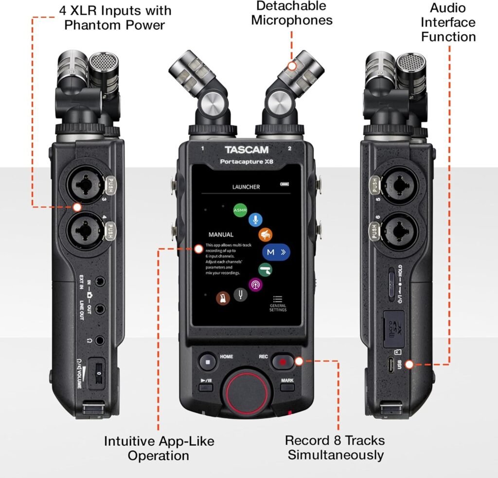 Tascam-PORTACAPTURE-X8