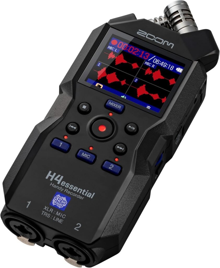 Zoom H4essential Mejor equipo para grabar un podcast